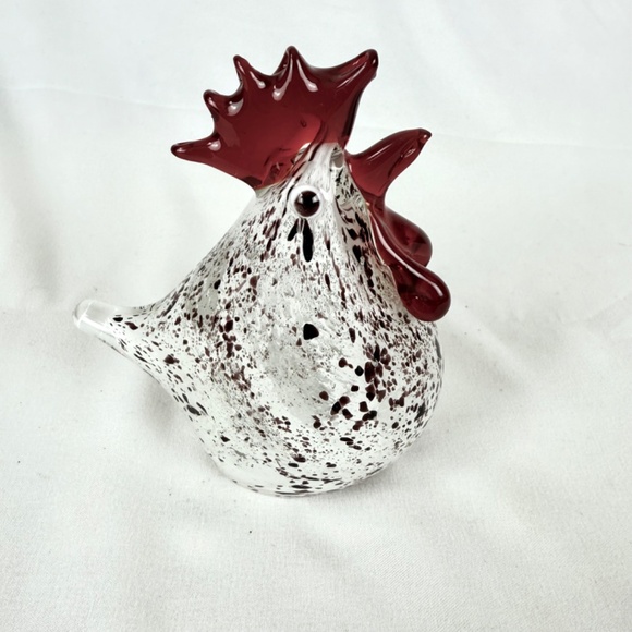 4 inch Vintage Murano Hand Blown Art Glass Hen Chicken Excellent Gift Condition - Picture 2 of 11